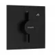 Hansgrohe DuoTurn E 1 funkciós falsík alatti csaptelep, Water flow control, matt fekete 75617670