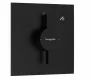 Hansgrohe DuoTurn E 1 funkciós falsík alatti csaptelep, Water flow control, matt fekete 75617670