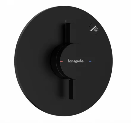 Hansgrohe DuoTurn S 1 funkciós falsík alatti csaptelep, Water flow control, matt fekete 75618670