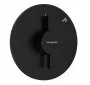 Hansgrohe DuoTurn S 1 funkciós falsík alatti csaptelep, Water flow control, matt fekete 75618670