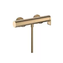   Hansgrohe Vivenis egykaros zuhanycsaptelep falsíkon kívüli szereléshez, szálcsiszolt bronz 75620140