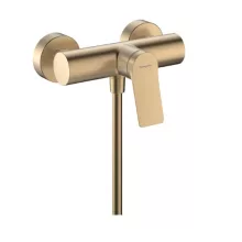   Hansgrohe Vivenis egykaros zuhanycsaptelep Original falsíkon kívüli szereléshez, szálcsiszolt bronz 75623140
