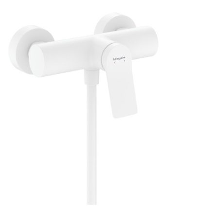 Hansgrohe Vivenis egykaros zuhanycsaptelep Original falsíkon kívüli szereléshez, matt fehér 75623700