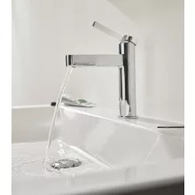   Hansgrohe Finoris egykaros mosdócsaptelep 100, push-open lefolyógarnitúrával króm 76010000