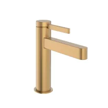   Hansgrohe Finoris egykaros hidegindítású mosdócsaptelep 110 push-open lefolyógarnitúrával, szálcsiszolt bronz 76024140