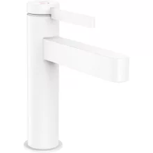   Hansgrohe Finoris egykaros hidegindítású mosdócsaptelep 110, push-open lefolyógarnitúrával, matt fehér 76024700