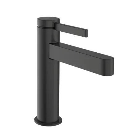 Hansgrohe Finoris egykaros hidegindítású mosdócsaptelep 110 automata lefolyógarnitúrával, szálcsiszolt fekete króm 76025340