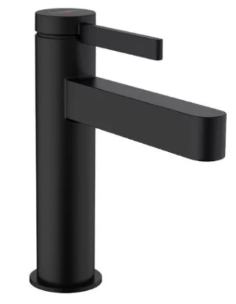 Hansgrohe Finoris egykaros hidegindítású mosdócsaptelep 110 automata lefolyógarnitúrával, matt fekete 76025670