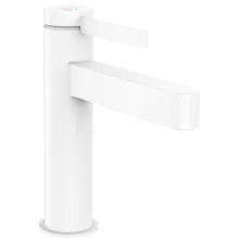   Hansgrohe Finoris egykaros hidegindítású mosdócsaptelep 110 automata lefolyógarnitúrával, matt fehér 76025700