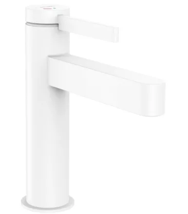 Hansgrohe Finoris egykaros hidegindítású mosdócsaptelep 110 automata lefolyógarnitúrával, matt fehér 76025700