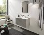Hansgrohe Finoris 3 lyukú mosdócsaptelep 110, push-open lefolyógarnitúrával, szálcsiszolt bronz 76033140