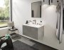 Hansgrohe Finoris 3 lyukú mosdócsaptelep 160, push-open lefolyógarnitúrával, szálcsiszolt bronz 76034140