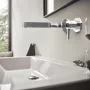 Hansgrohe Finoris egykaros falsík alatti mosdócsaptelep, 22,5 cm-es kifolyóval króm 76050000