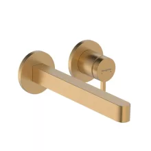   Hansgrohe Finoris egykaros falsík alatti mosdócsaptelep 22,8 cm-es kifolyóval, szálcsiszolt bronz 76050140