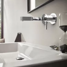   Hansgrohe Finoris egykaros falsík alatti mosdócsaptelep, 16,5 cm-es kifolyóval króm 76051000