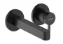 Hansgrohe Finoris egykaros falsík alatti mosdócsaptelep 16,8 cm-es kifolyóval, szálcsiszolt fekete króm 76051340