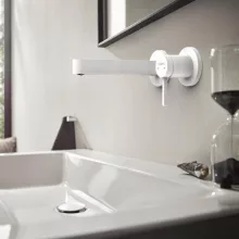   Hansgrohe Finoris egykaros falsík alatti mosdócsaptelep, 16,5 cm-es kifolyóval matt fehér 76051700