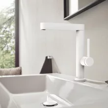   Hansgrohe Finoris egykaros mosdócsaptelep 230 lefolyógarnitúrával matt fehér 76060700