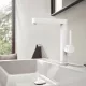 Hansgrohe Finoris egykaros mosdócsaptelep 230 lefolyógarnitúrával matt fehér 76060700