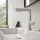 Hansgrohe Finoris mosdócsaptelep 230, kihúzható kifolyóval, lefolyógarnitúrával króm 76063000