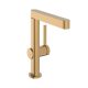 Hansgrohe Finoris mosdó csaptelep 230 kihúzható kifolyóval, lefolyógarnitúrával szálcsiszolt bronz 76063140
