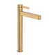 Hansgrohe Finoris egykaros hidegindítású mosdó csaptelep 260 Push-Open lefolyógarnitúrával, szálcsiszolt bronz 76072140