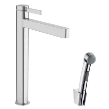   Hansgrohe Finoris mosdó csaptelep 260 lefolyógarnitúrával, bidé kézizuhannyal, króm 76220000