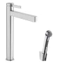 Hansgrohe Finoris mosdó csaptelep 260 lefolyógarnitúrával, bidé kézizuhannyal, króm 76220000