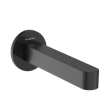   Hansgrohe Finoris fürdőkifolyó, szálcsiszolt fekete króm 76410340