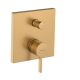 Hansgrohe Finoris egykaros kádcsaptelep falsík alatti szereléshez, szálcsiszolt bronz 76416140