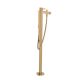 Hansgrohe Finoris egykaros szabadonálló kádcsaptelep, szálcsiszolt bronz 76445140