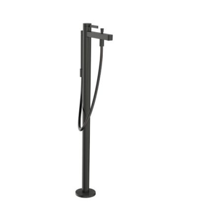 Hansgrohe Finoris egykaros szabadonálló kádcsaptelep, szálcsiszolt fekete króm 76445340
