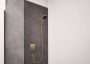 Hansgrohe Finoris egykaros zuhanycsaptelep falsík alatti szereléshez, szálcsiszolt bronz 76615140