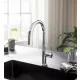 Hansgrohe Aqittura M91 Vízszűrős konyhai csaptelep 210, kihúzható zuhanyfejjel és indítókészlettel, króm 76801000