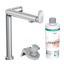   Hansgrohe Aqittura M91 Vízszűrős konyhai csaptelep 240 indulókészlettel, króm 76802000