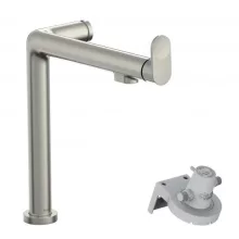   Hansgrohe Aqittura M91 Vízszűrős konyhai csaptelep 240, rozsdamentes acél hatású 76804800
