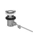 Hansgrohe automata leeresztőszelep mosdó- és bidécsaptelepekhez, króm 94139000