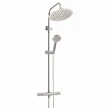   Invena Imola teleszkópos zuhanyrendszer termosztátos csapteleppel, króm AU-11-001-Q