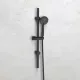 Invena Kalitea zuhanyszett matt fekete teljes nézet