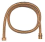 Invena Moonlight zuhanyszett matt fekete rose gold kivitelben