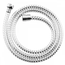   Invena Biflex zuhanycső 150 cm, króm/átlátszó AW-30-J00-J