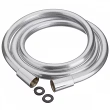   Invena csavarodásmentes zuhanycső 150 cm, ezüst AW-31-150-H