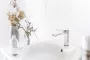 Invena Neri króm mosdócsaptelep Click-Clack leeresztővel modern fürdőszobába