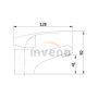 Invena AVA NEW álló mosdó csaptelep, króm BU-06-001-X