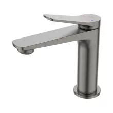 Invena Alonia grafit mosdócsaptelep click-clack leeresztővel BU-70-024-V