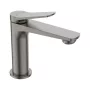 Invena Alonia grafit mosdócsaptelep click-clack leeresztővel BU-70-024-V