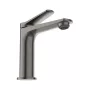 Invena Alonia grafit mosdócsaptelep click-clack leeresztővel BU-70-024-V