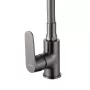 Invena Joga Plus álló konyhai csaptelep flexibilis kifolyócsővel, gun metal BZ-32-P24-L