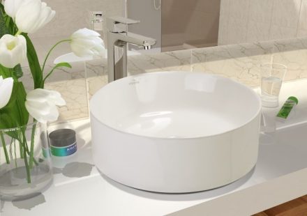 Invena Keto kerámia mosdótál 41,5 cm, fehér CE-14-001-C