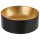 Invena Keto kerámia mosdótál 41,5 cm,  PVD és Waterplating bevonattal, fekete /arany CE-14-017-C
